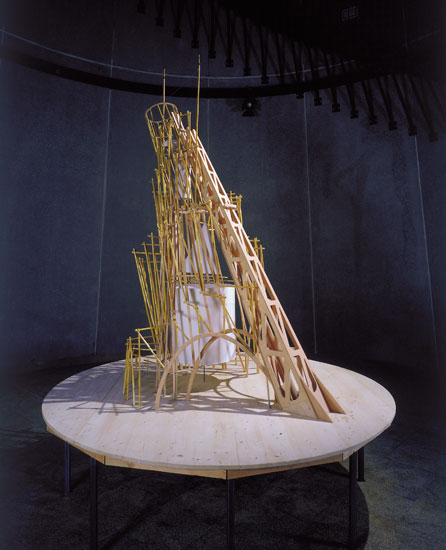 <b>Michel Aubry, <i>Mise en musique du Monument à la IIIe Internationale </i>, 2000</b>