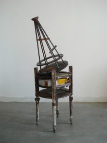 <b>Kostis Velonis, <i>Reconstruction of the Model of Tatlin’s Monument to the III International as an Instrument of Research for Domesticity</i>, 2009</b>